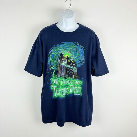 Walt Disney Other - Walt Disney World Twilight Zone Tower of Terror Double Sided Mens T-Shirt XL NWT